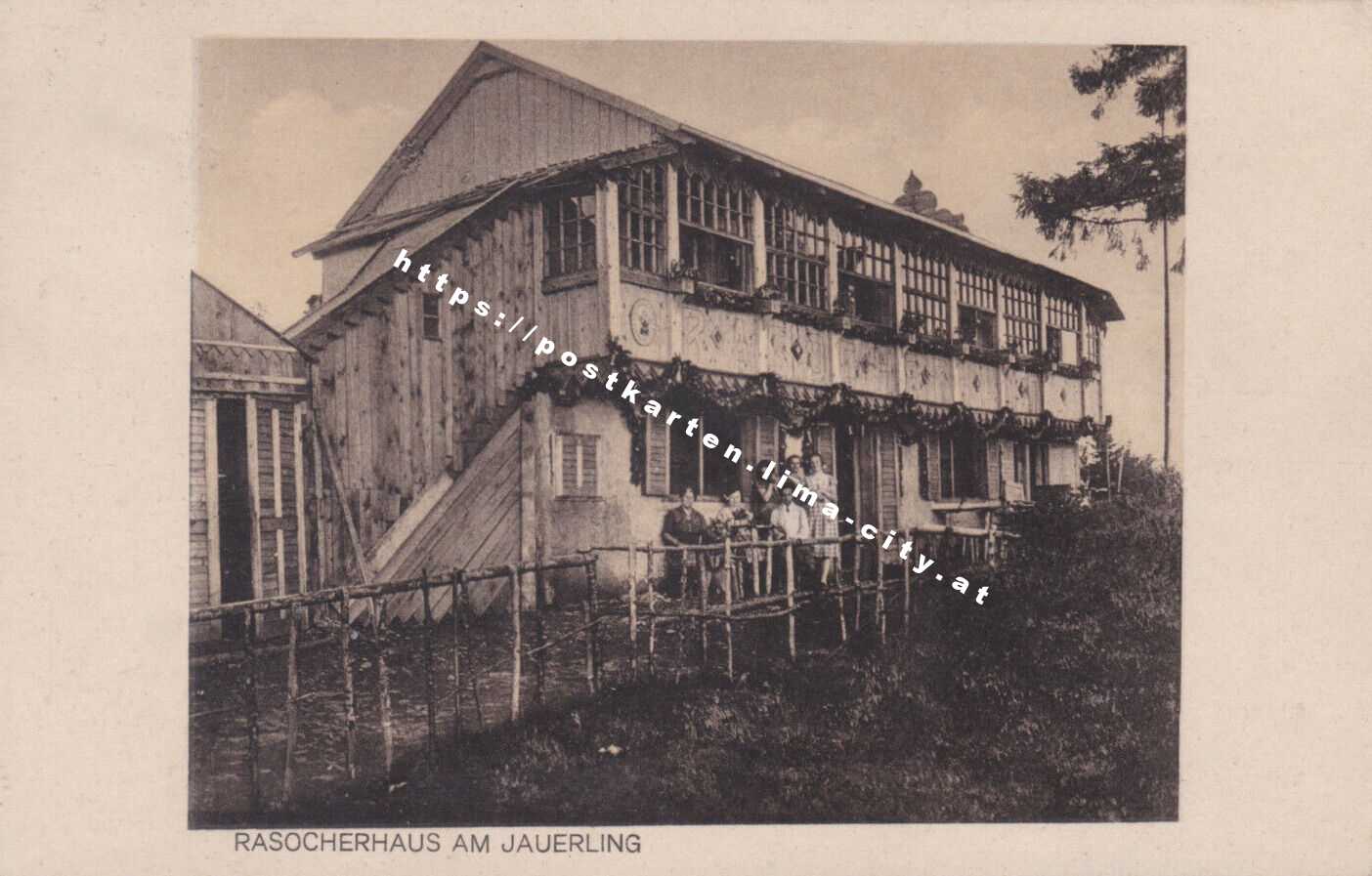 Rasocher Haus am Jauerling 1937